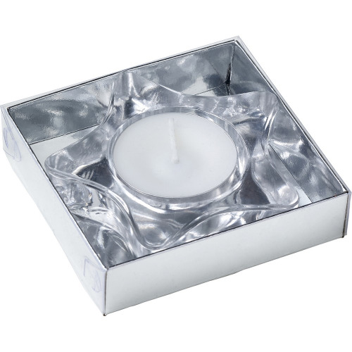 Świecznik "gwiazda" Srebrny V8821-32 (12)