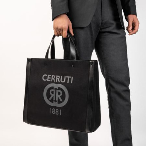 Torba na zakupy Hampstead Beige Czarny NTS204A (2)