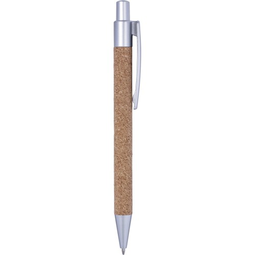 Długopis korkowy srebrny V1928-32 (5)