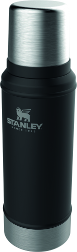 Termos Stanley CLASSIC LEGENDARY BOTTLE 0,75L SMALL Matte Black Pebble 1001612028 (1)