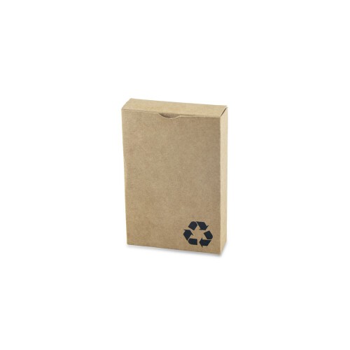 Karty do gry z papieru z recyklingu neutralny V8097-00 (5)