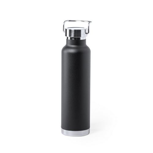 Butelka termiczna 650 ml czarny V0970-03 