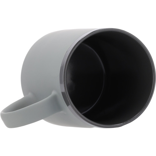 Kubek ceramiczny soft touch 300 ml RONALD Szary 8549707 (5)