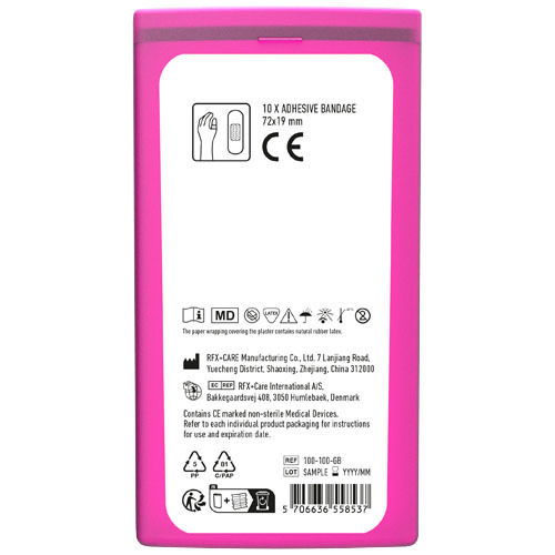 MiniKit Plastry Przezroczysta magenta 1Z256105 (4)
