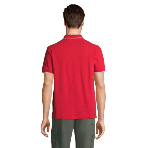 PALERMO POLO SHIRT Khaki/Graphite S04769-KA-S (1)