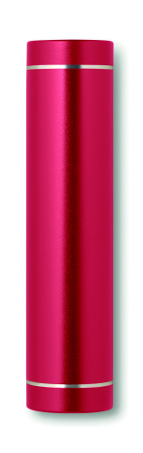 Powerbank w kształcie cylindra czerwony MO9032-05 (1)