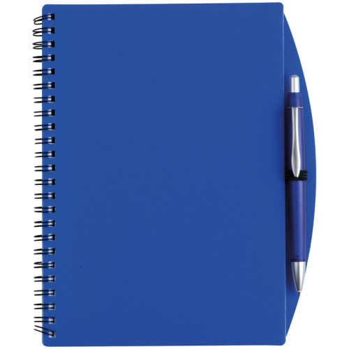 Notes A5 z długopisem TILBURG niebieski 092204 (4)
