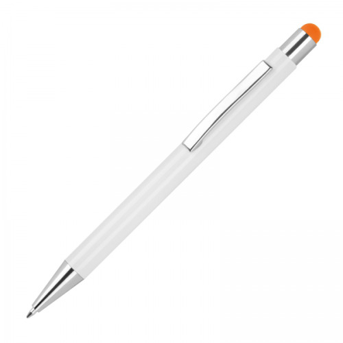 Długopis aluminiowy soft touch i touch pen JEAN Pomarańczowy 1323810 