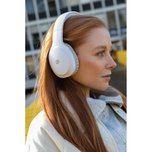 Bezprzewodowe słuchawki nauszne Urban Vitamin Belmond biały P329.763 (10)
