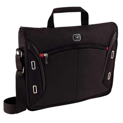 Torba messenger Wenger Developer 15", czarna Czarny 600665 