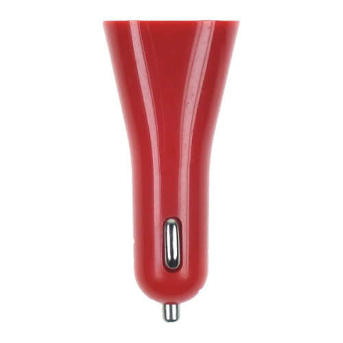 Ładowarka samochodowa USB czerwony V3293-05 (1)