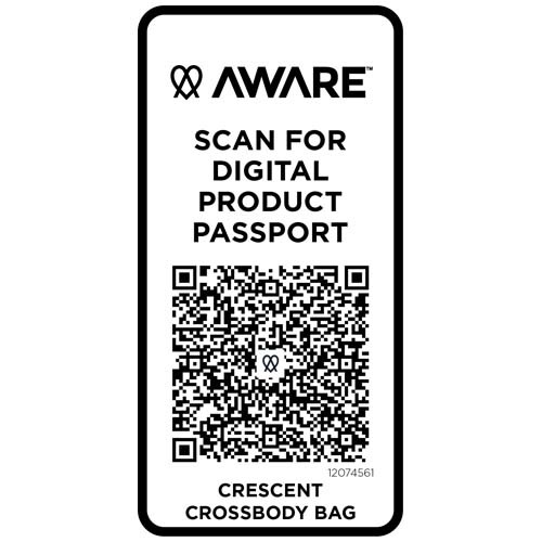Crescent torba typu crossbody Aware™ z recyklingu o gramaturze 500 g/m² Zielony 12074561 (4)