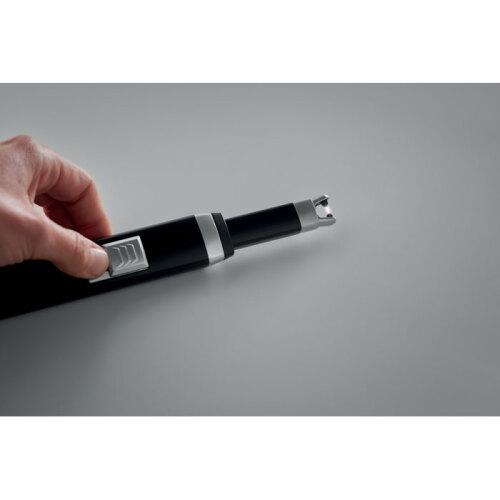 Duża zapalniczka USB czarny MO9651-03 (5)