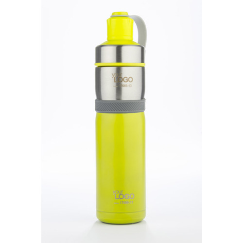 Bidon termiczny BREEZE 500 ml Zielony jasny 17666-13 (8)