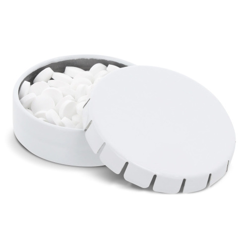 Pudełko mini clic tin peppermint Biały LT91790-N0001 