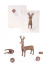 Magnes Deer brązowy Brązowy QL10175-BN (2) thumbnail