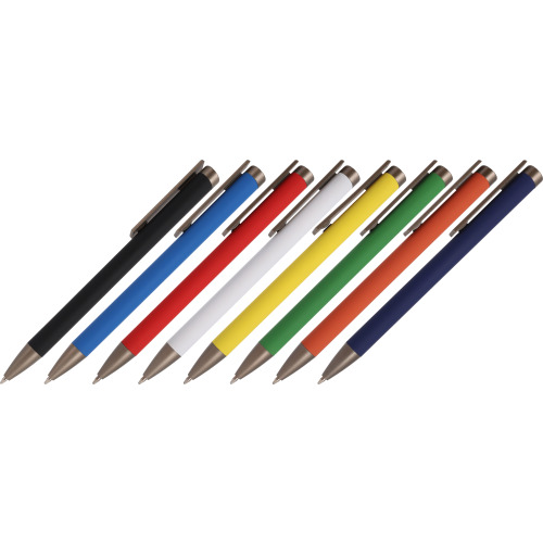 Długopis aluminiowy z dużym klipsem SOUTHAMPTON żółty 556008 (5)