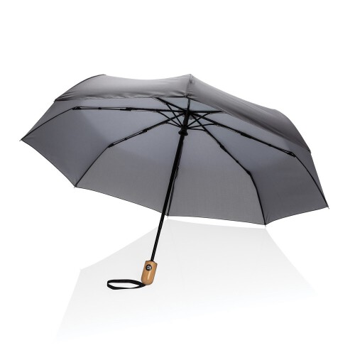 Parasol sztormowy 21" Impact AWARE rPET antracytowy P850.612 (16)