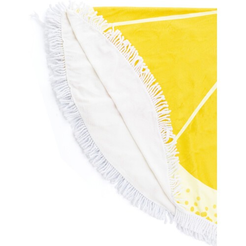 Ręcznik plażowy żółty V7371-08 (2)