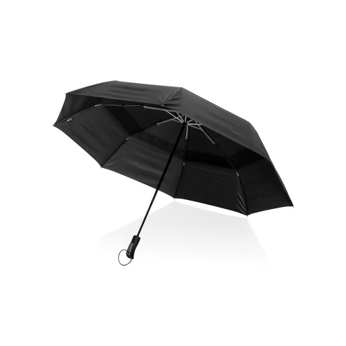 Parasol sztormowy 27" Swiss Peak AWARE™ RPET Czarny P850.331 