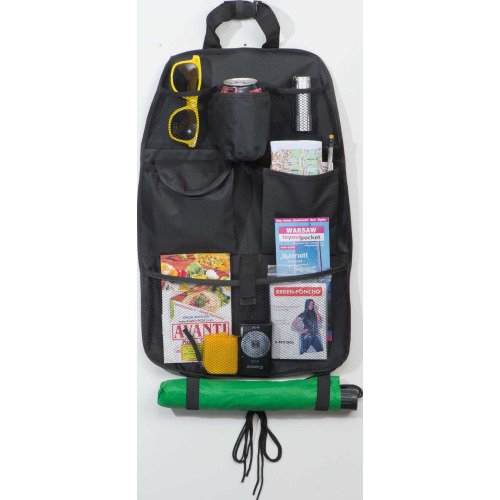 Organizer na siedzenie samochodowe - canberra Czarny 011803 