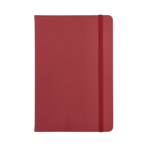 Notatnik A5 z tworzywa PU  Bordowy LT92066-N0019 (1)