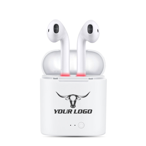 Bezprzewodowe słuchawki Bluetooth z ładowarką Biały EG 044706 