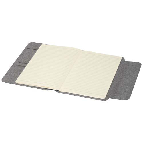 Andean portfolio A5 z recyklingu z certyfikatem RCS Szary 10799382 (6)