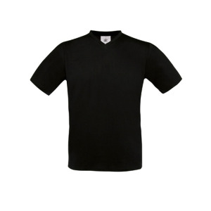 T-Shirt Klasyczny Bawełniany z Dekoltem V