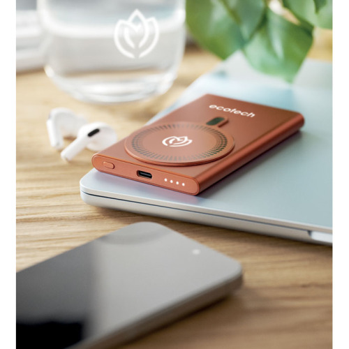 Bezprzewodowa ładowarka power bank Pomaranczowy MO2442-10 (3)