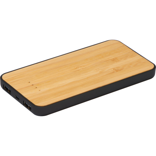 Ładowarka indukcyjna z power bankiem 8000 mAh MILAN Beżowy 319013 (1)