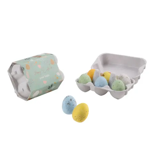 Zestaw czekoladek Frackled Eggs Six Wielokolorowy S0018E 