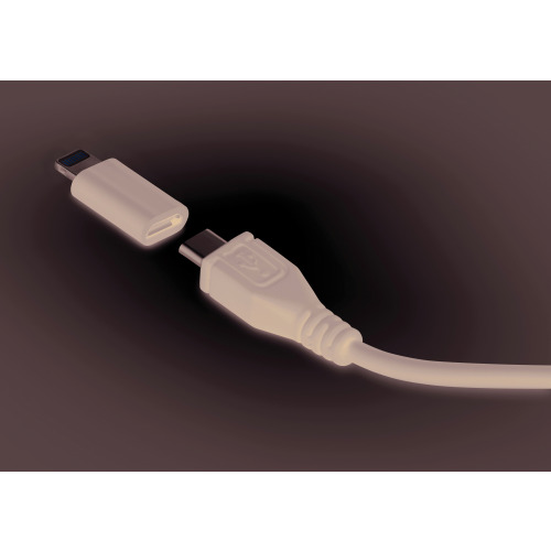 Adapter Micro USB Czarny MO9167-03 (1)