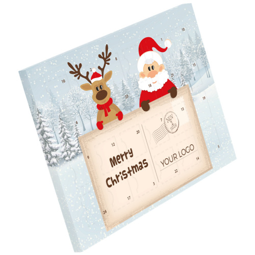 Kalendarz adwentowy XS Wielokolorowy SU-0410A (1)