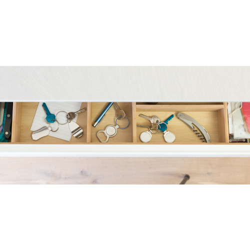 Brelok do kluczy, żeton do wózka na zakupy, otwieracz do butelek Srebrny V4093-32 (1)