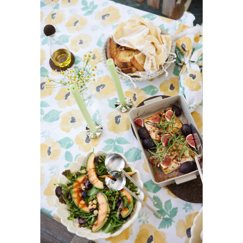 EDEN OBRUS WOSKOWANY, Ż&Oacute;ŁTY Żółty 5018485- (6)