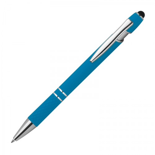 Długopis aluminiowy touch pen HERMANN Jasnoniebieski 1368924 (1)