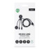 Xoopar Mr. Bio Long, wielofunkcyjny kabel do Apple i Samsung Watch,1 metr Czarny LT41031-N0002 (5) thumbnail