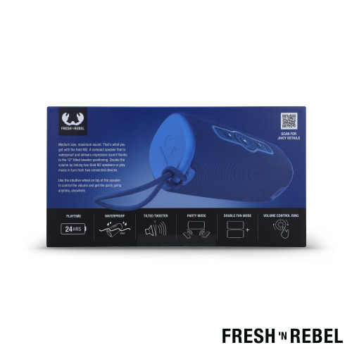  1RB7400 I Fresh 'n Rebel Bold M2-Waterproof Bluetooth speaker Niebieski LT49731-N0011 (2)
