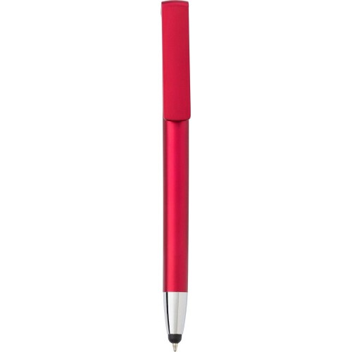 Długopis, touch pen, stojak na telefon czerwony V1753-05 (1)
