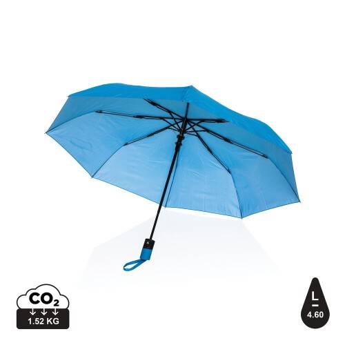 Mały parasol automatyczny 21" Impact AWARE™ RPET niebieski P850.435 (8)