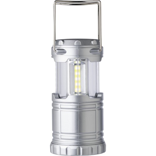 Lampka kempingowa COB, latarenka srebrny V9760-32 
