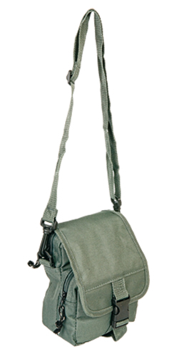Saszetka, torba na ramię zielony V4777-06 