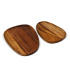 2-pak drewnianych tacek InSideOut o organicznym kształcie Drewniany LT57206-N0093 (3) thumbnail