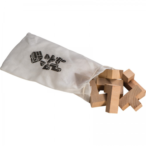 Gra układanka drewniana WIKTOR Brązowy 5042501 (2)