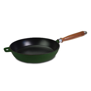 Orrefors Jernverk Żeliwna Patelnia 26.5cm Ciemnozielony