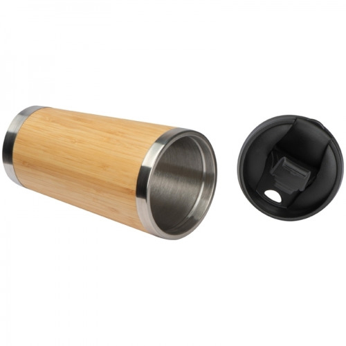 Kubek termiczny BAMBOOGARDEN 400 ml Beżowy 156413 (4)