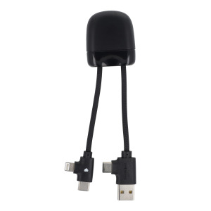 Kabel do ładowania Xoopar ICE-B Multi Czarny