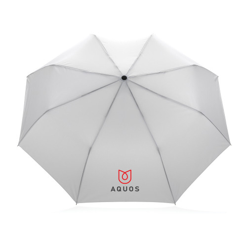 Mały parasol automatyczny 21" AWARE™ RPET Biały P850.593 (7)