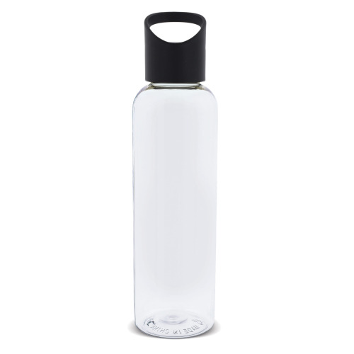 Butelka Loop transparent R-PET 600ml Transparentny / czarny LT98744-N0402 (1)